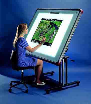 Surface Lit Accutab Digitizer